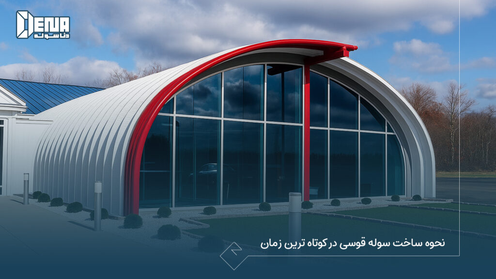 نحوه ساخت سوله قوسی در کوتاه ترین زمان