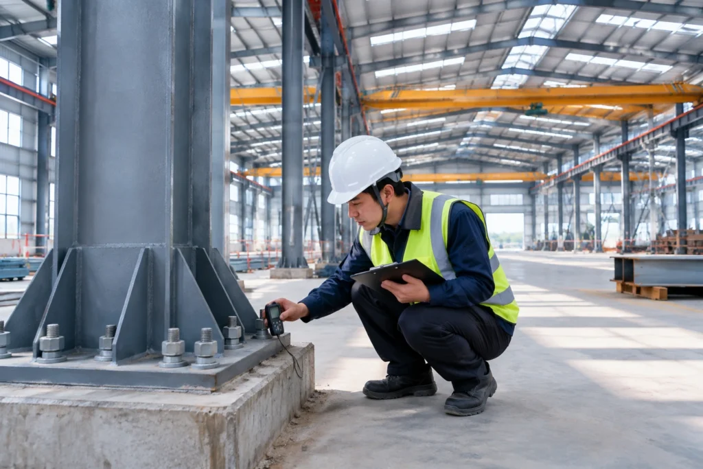 نکات کلیدی در بازرسی کیفی و استانداردهای نظام مهندسی سوله